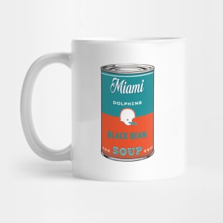 Miami Dolphins Soup Can Mug